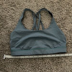 Women's Blue Lululemon Sports Bra Sz 6